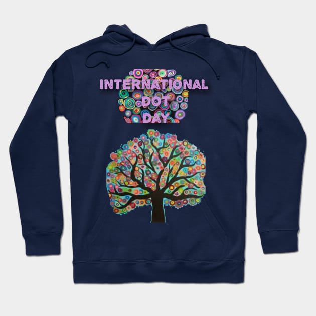 International dot day Hoodie by Jumana2017